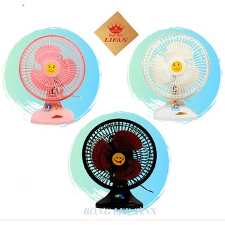 [GIẢM 25K SHIP]  Quạt bàn mini Lifan cắm điện-220V (CHỌN MÀU)