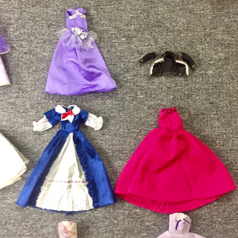 QAA6-ĐẦM CHO BÚP BÊ BARBIE