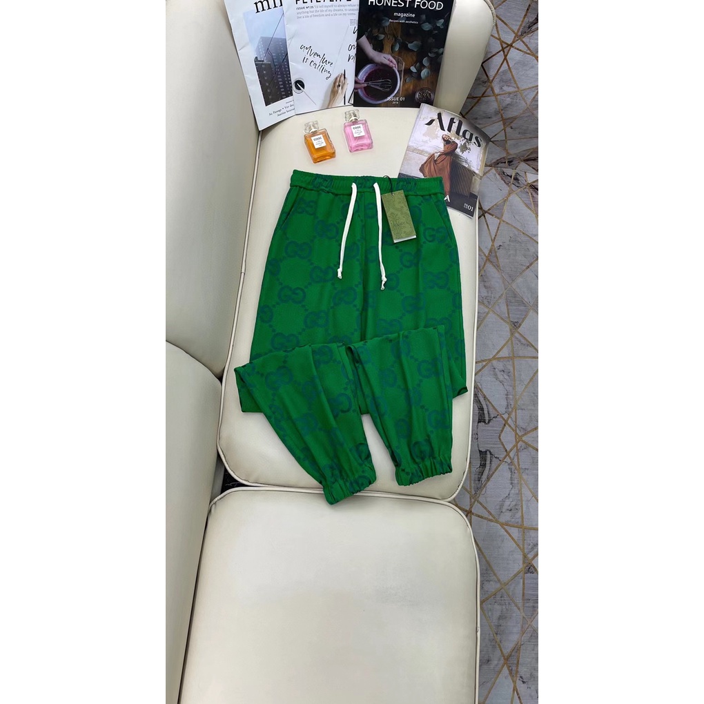 Quần jogger Thể Thao Lưng Cao Dây Rút Năng Động Cho Nữ