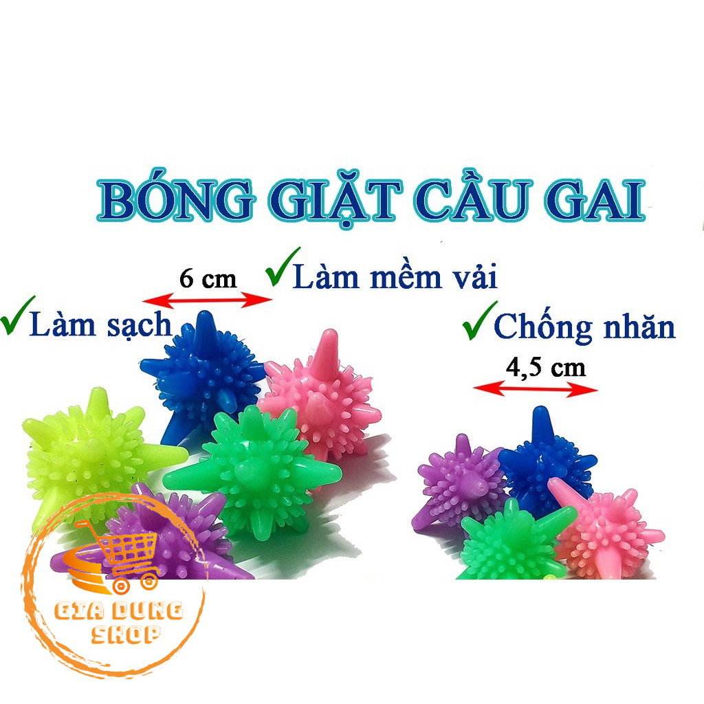 Bóng giặt quần áo giúp quần áo được giặt sạch hơn