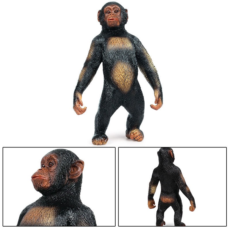 PVC el Wild Simulation Animal Orangutan Finished Goods DIY Zoo Toy