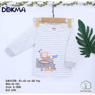 ÁO DÀI TAY DOKMA DMA198