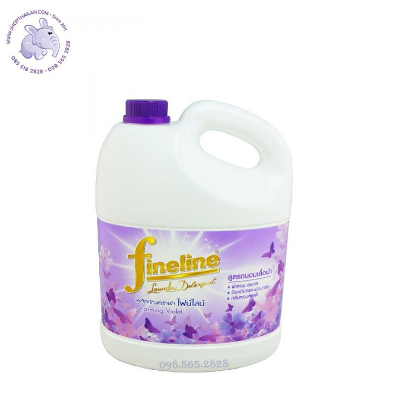 Nước giặt xã fineline - màu tím 3000ml Thái Lan