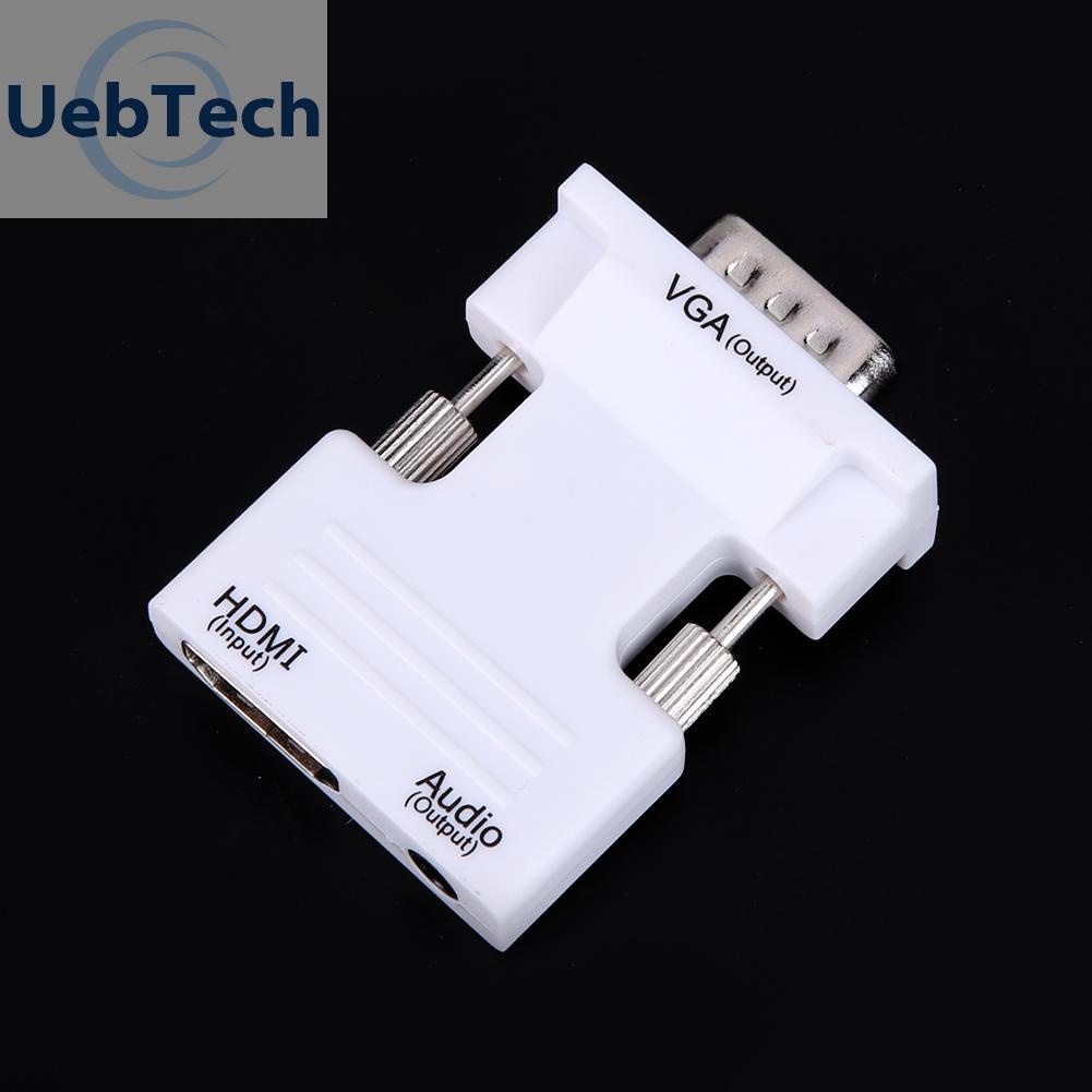 Bộ chuyển đổi 1080p sang VGA Đầu ra âm thanh 3,5 mm