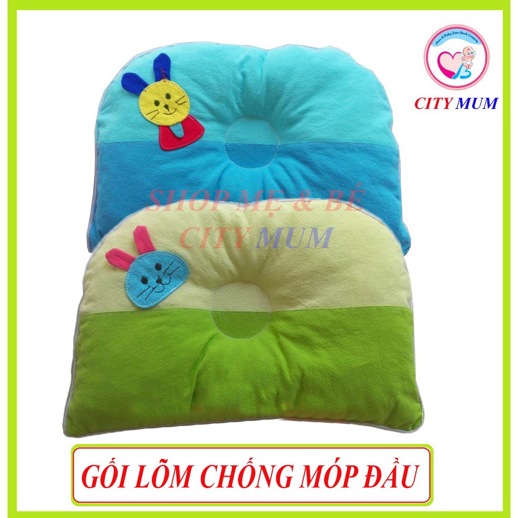 GỐI LÕM KARA KIM HOME ( Chống móp đầu cho bé sơ sinh )