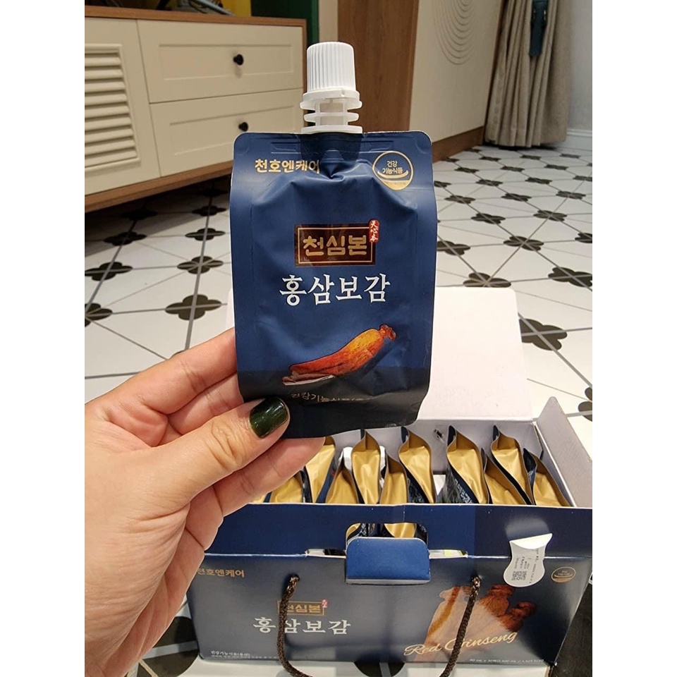 Hồng Sâm Bảo Giám Cao Cấp Hàn Quốc Chunho Ncare -Hộp 30 Gói