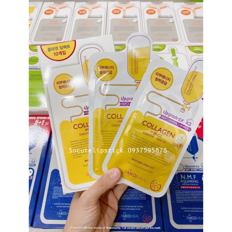 Mặt nạ Căng Bóng Da Mediheal Collagen Impact Essential Mask