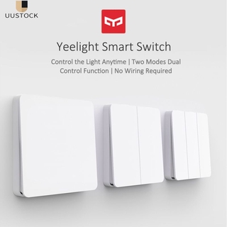 Yeelight Slisaon Switch Wall Switch Open Dual Control Switch 2 Modes flex Switch Over Intelligent Lamp Light Switch