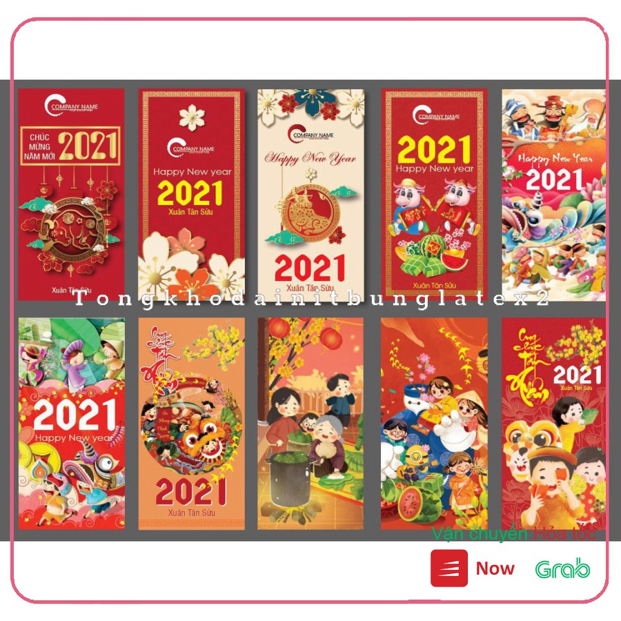 Bao lì xì mẫu mới 2021