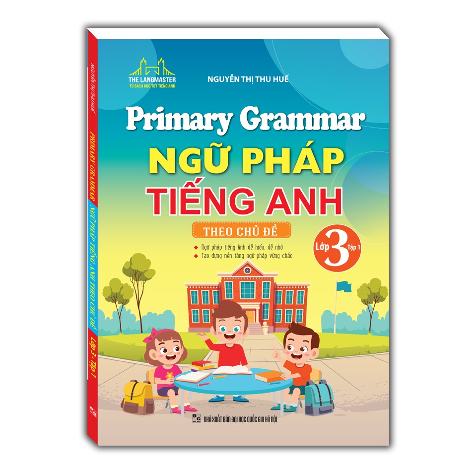 Sách - Combo Primary Grammar - Ngữ pháp tiếng anh theo chủ đề lớp 3(trọn bộ 2 cuốn)