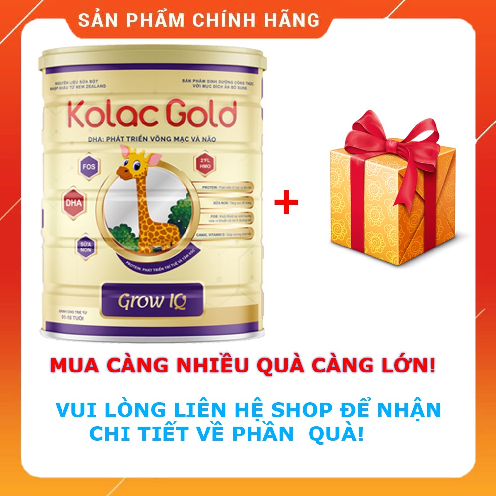 Sữa Kolac Gold IQ 900g