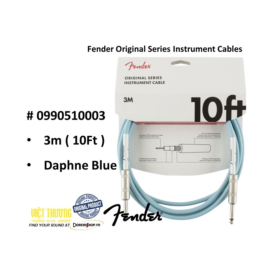 Dây tín hiệu âm thanh chính hãng Fender Original Cables
