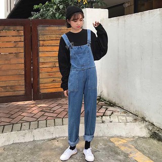 Quần yếm bò nữ ulzzang cá tính năng động