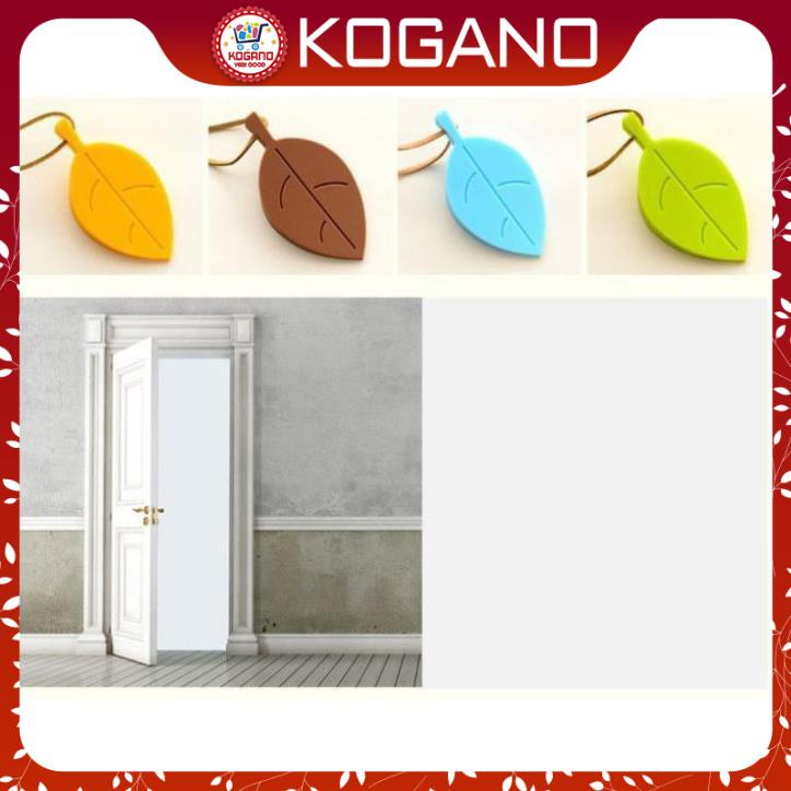 Miếng chặn cửa chống va đập KOGANO chèn khe cửa ra vào cửa sổ chống ồn đa năng hình lá HG-001183