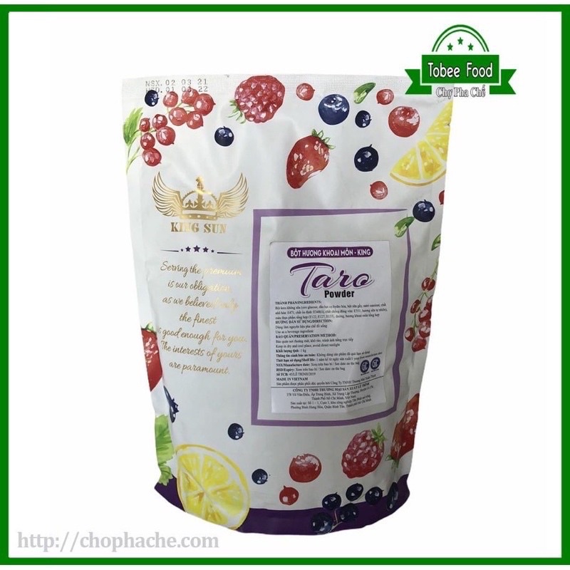 Bột sữa khoai môn KING 500g