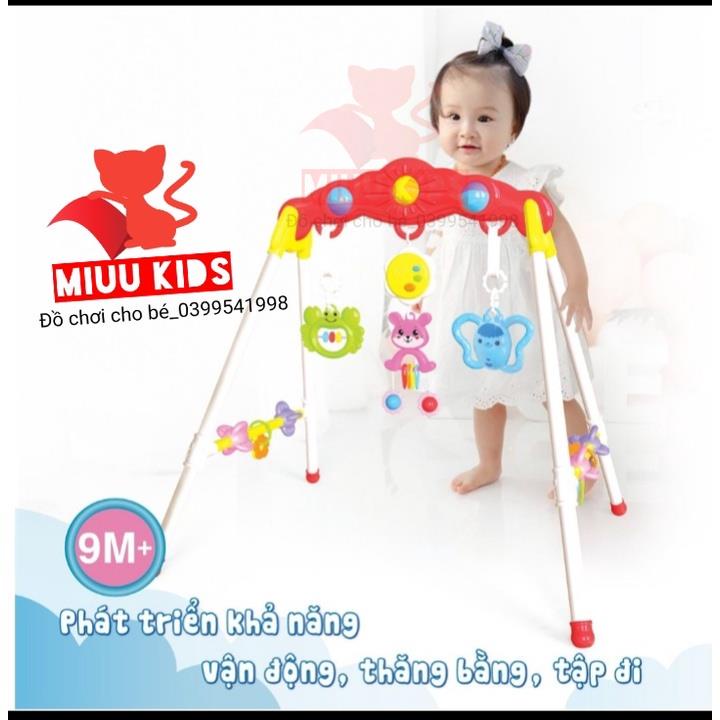 Kệ Chữ A  Mặt Trời Của Bé Phiên Bản Có Nhạc Ru Cao Cấp, Đồ Cho Bé Sơ Sinh Chính Hãng AN Toàn