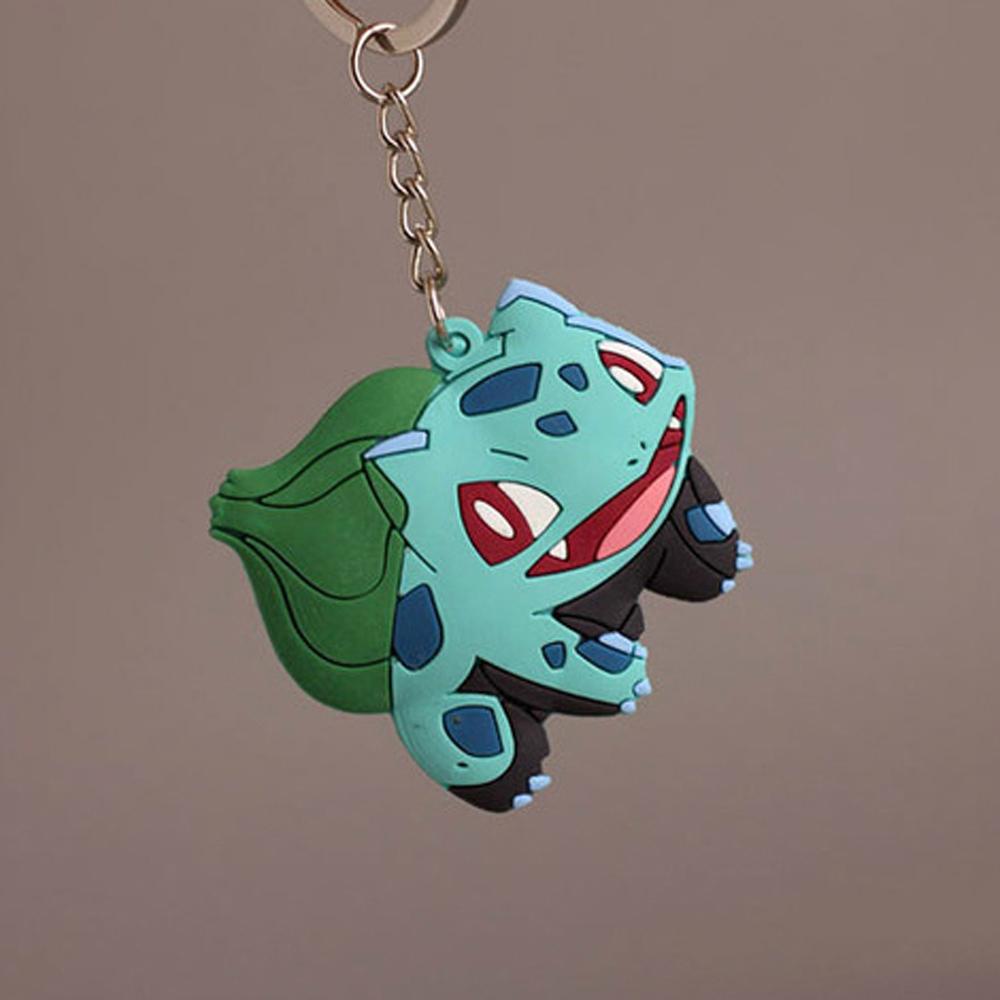 Fallforbeauty Móc Khóa PVC Hình Pokemon Jigglypuff Sandshrew