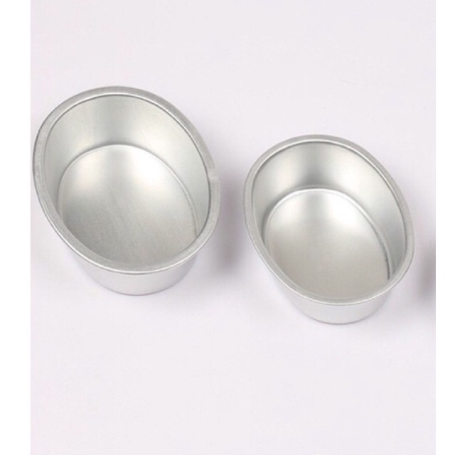 Set 2 Khuôn Làm Bánh Hình oval (D03) ,(D04)