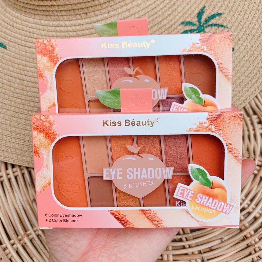 Combo Bộ trang điểm make up 4 món ( bảng mắt + kem nền Đào + phấn má bột + set son HENG FANG ) | BigBuy360 - bigbuy360.vn