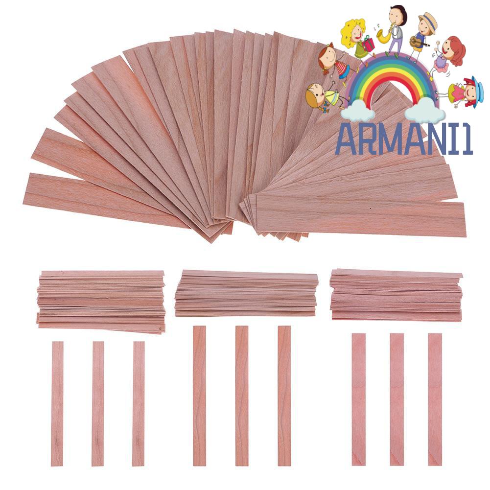 Set 50 Bấc Nến Bằng Gỗ Chất Lượng Cao Tiện Dụng