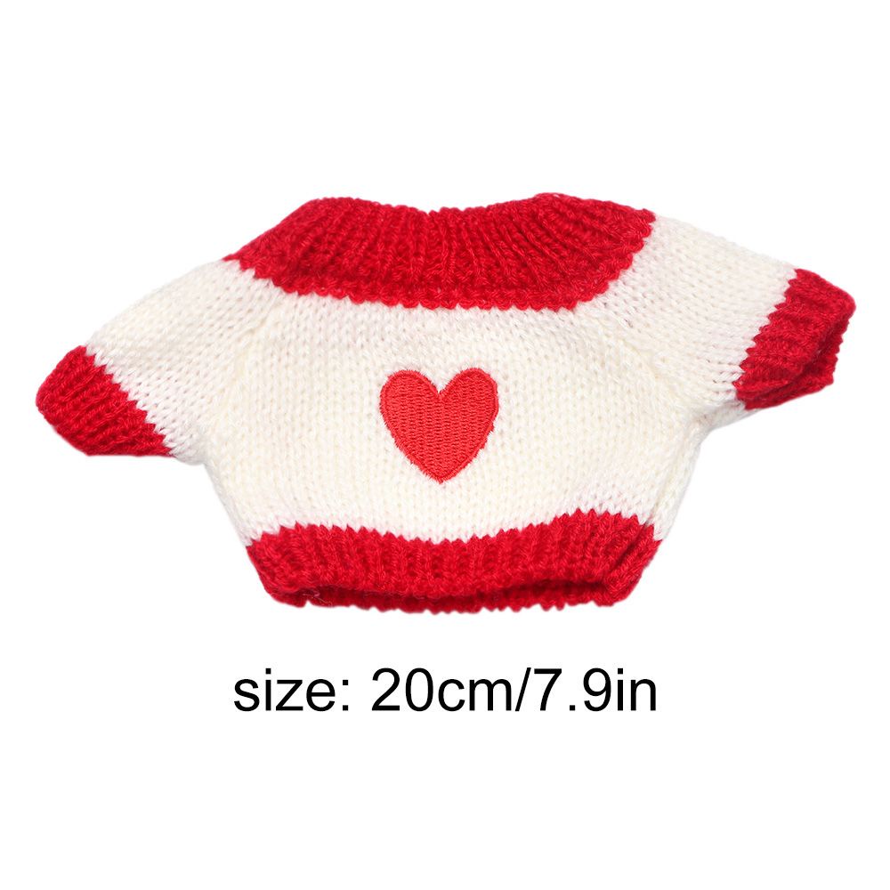 Đồ chơi búp bê mặc áo len mềm hình động vật mini dễ thương