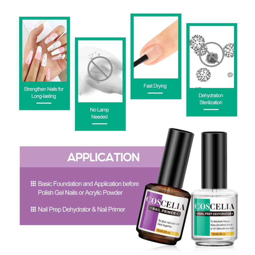 [Hàng mới về] Gel sơn nền móng tay lâu trôi cao cấp 15ml
