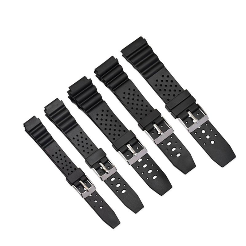 Dây đeo đồng hồ lặn kiểu dáng thể thao 12 14 18 20 22mm