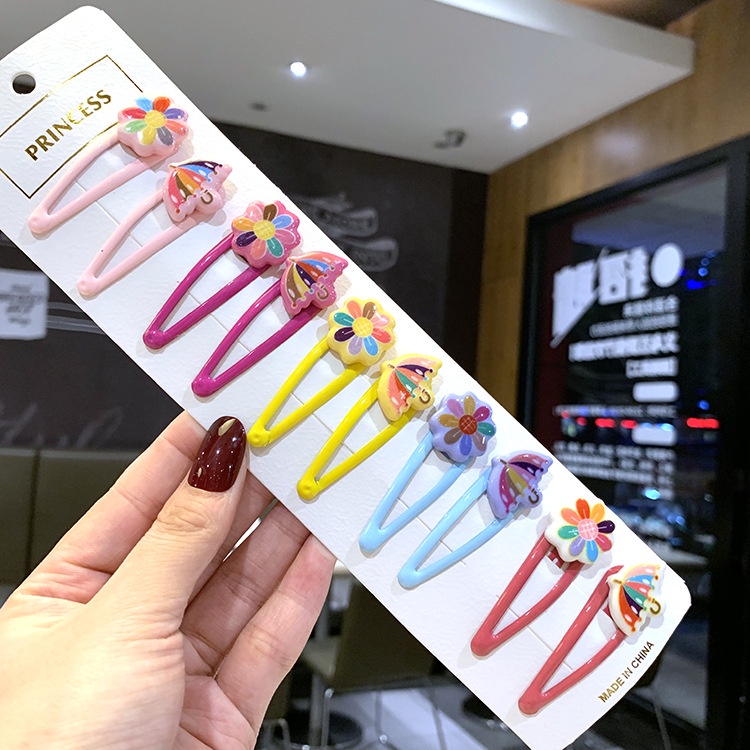 Set 10 Kẹp Tóc Xinh Xắn Cho Bé Gái