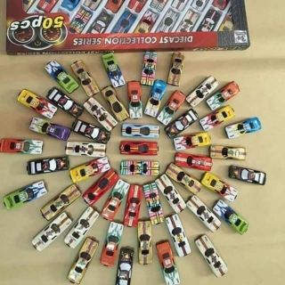 Bắc giang - set 50 ô tô sắt mini cho bé