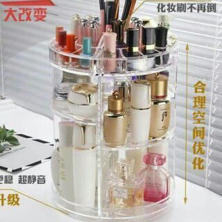 KHAY ĐỰNG MỸ PHẨM XOAY 360 độ