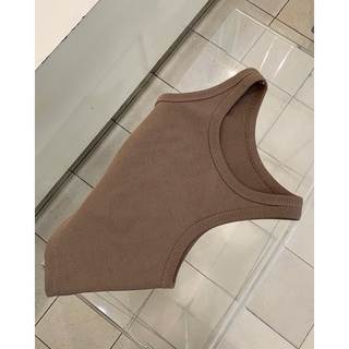 Áo ba lỗ Nữ thun gân Áo croptop ba lỗ len tăm basic