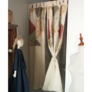 Rèm ghép vải vintage Thuỳ An.