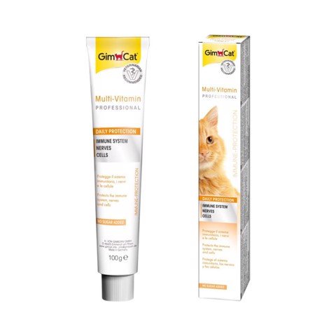 Gel dinh dưỡng tăng cường đề kháng cho mèo Gimcat bổ sung 12 vitamin thiết yếu 50g