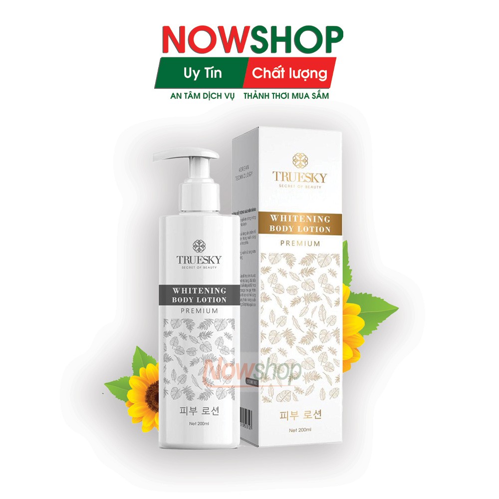 Kem dưỡng trắng da toàn thân Whitening Body Lotion cao cấp, giúp dưỡng ẩm, chống nắng, làm sáng bật tone màu da. 200ml | BigBuy360 - bigbuy360.vn