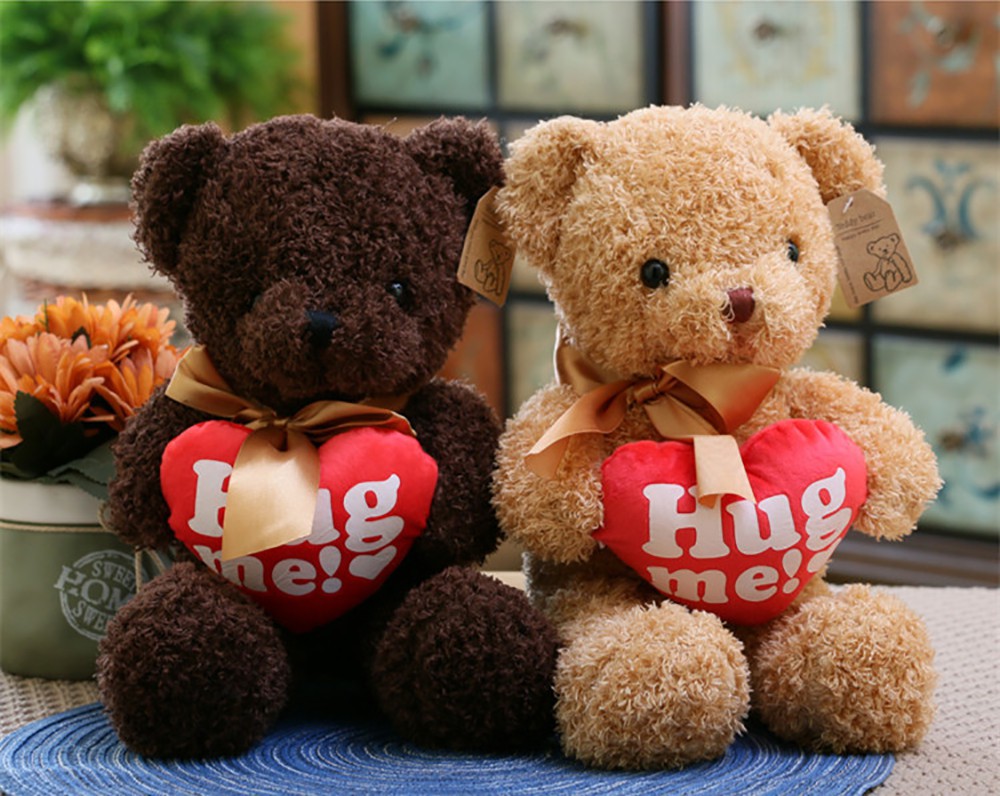 Gấu nhồi bông kích cỡ 11.8 / 15.7 inch cho trẻ em
