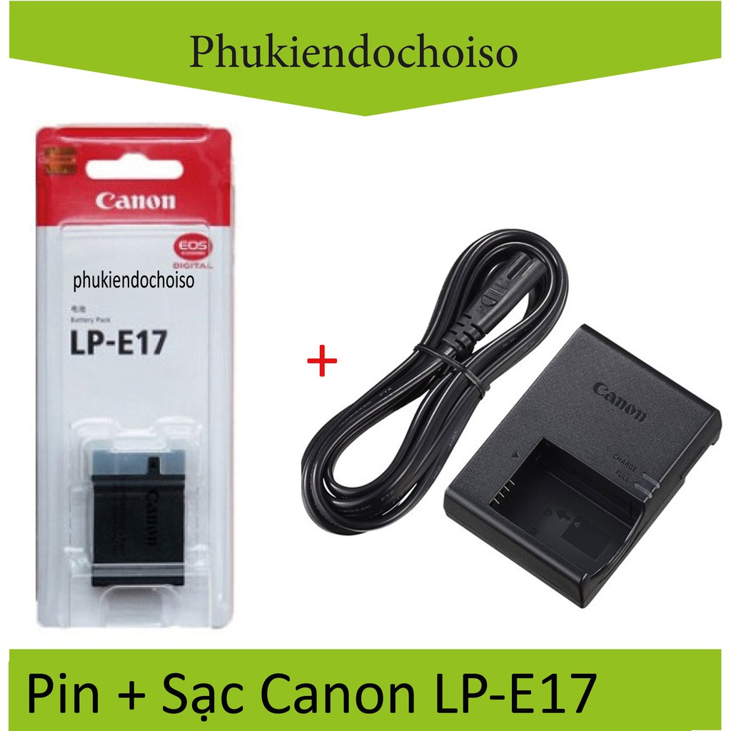 Pin Sạc thay thế Pin Canon LP-E17