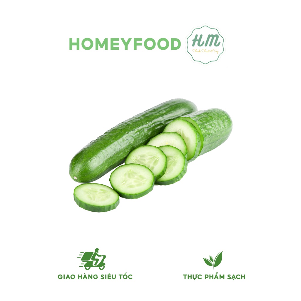 Dưa Chuột tươi sạch giao siêu tốc 1h