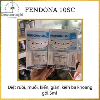 Fendona 10sc - diệt côn trùng : ruồi, muỗi, gián, kiến dạng gói 5ml