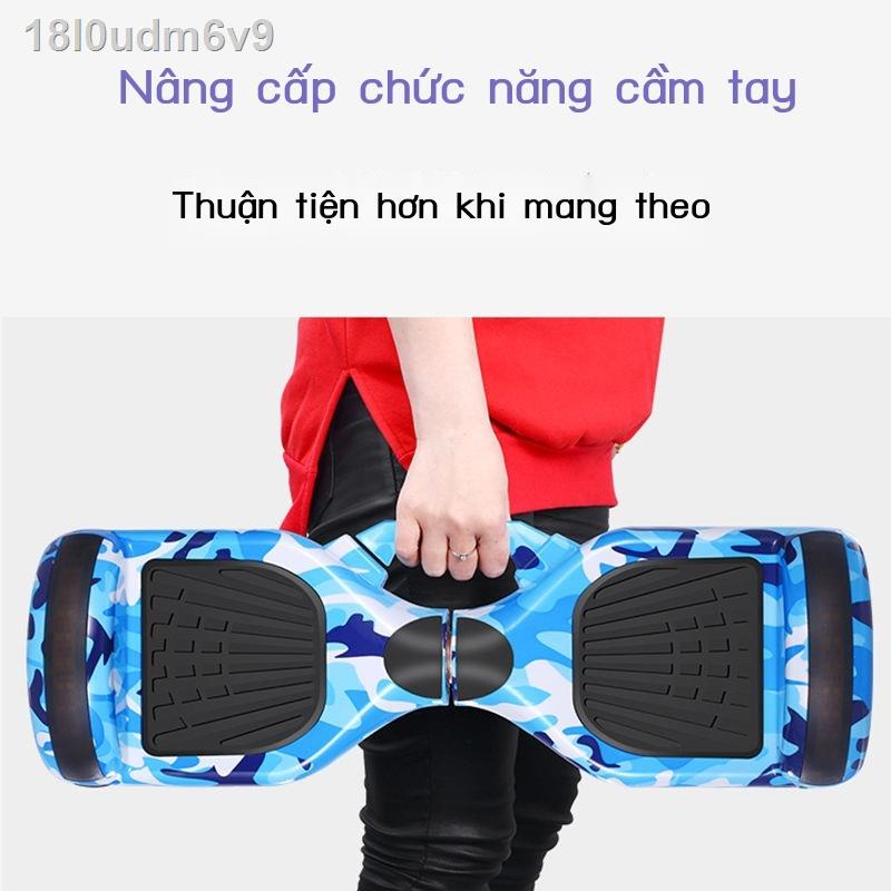 18l0udm6v9Xe thăng bằng trẻ em người lớn hai bánh điện thông minh somatosensory xoắn xe suy nghĩ tay g