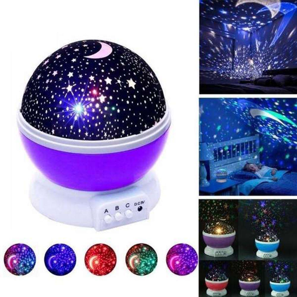 GOGOUP Đèn Ngủ Chiếu Sao Lãng Mạn