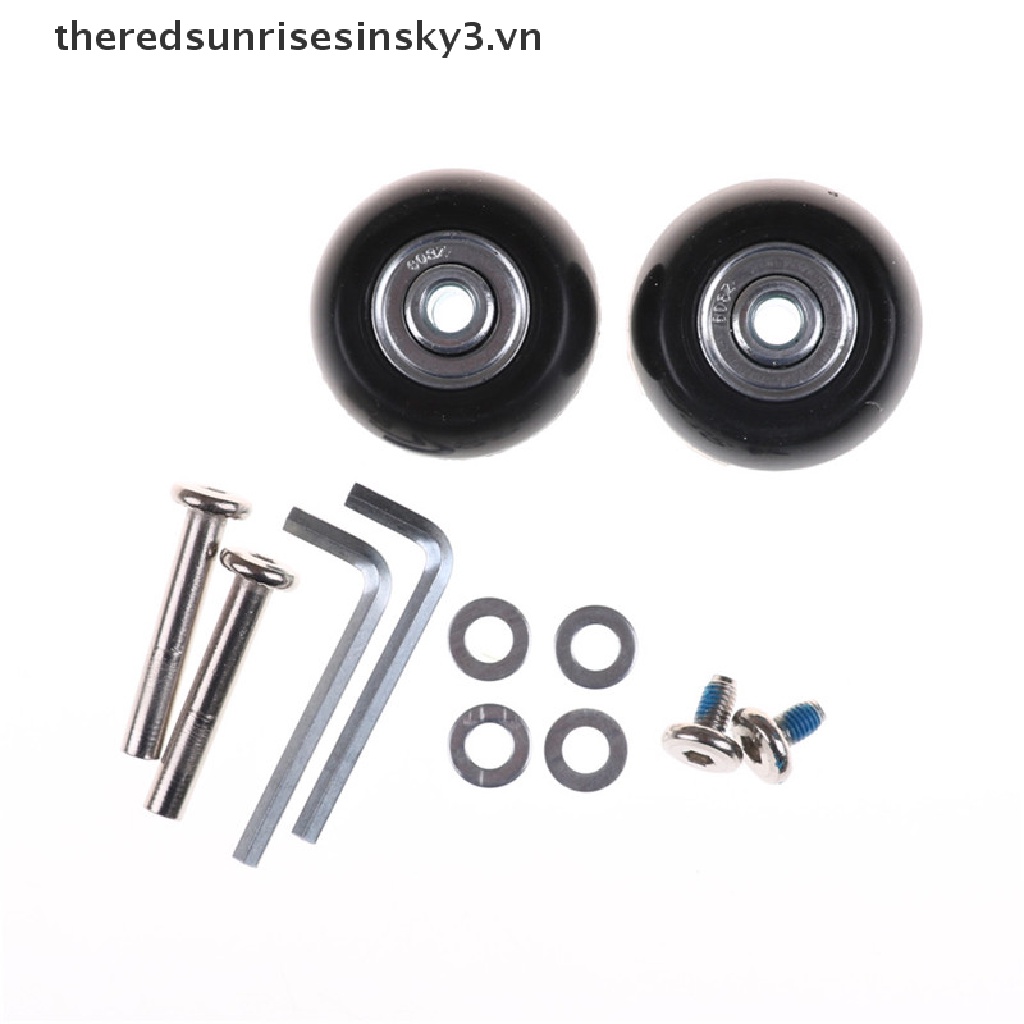 Bộ 2 Bánh Xe Thay Thế Cho Hành Lý Kích Thước 40X18Mm