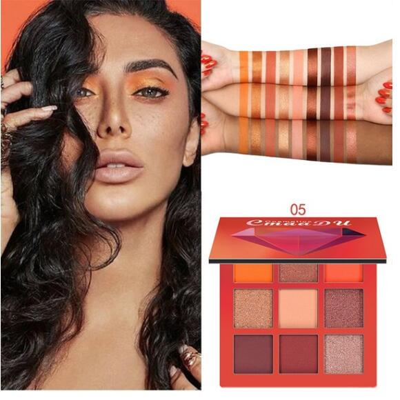 [Hàng mới về] Bảng phấn mắt tông tím sequin thời trang cho nữ