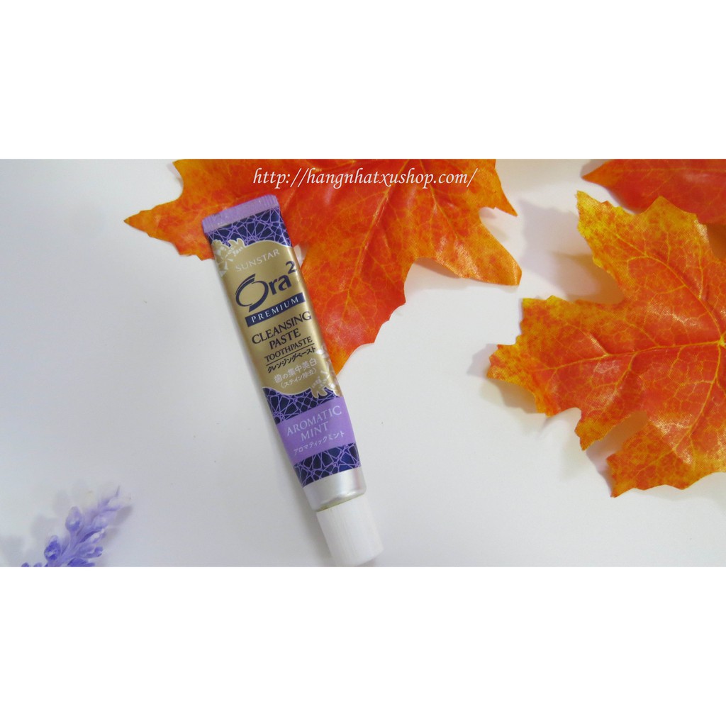 Kem tẩy trắng răng Ora2 Aura Two Premium Cleansing Paste (Nhật nội địa). 17g | BigBuy360 - bigbuy360.vn
