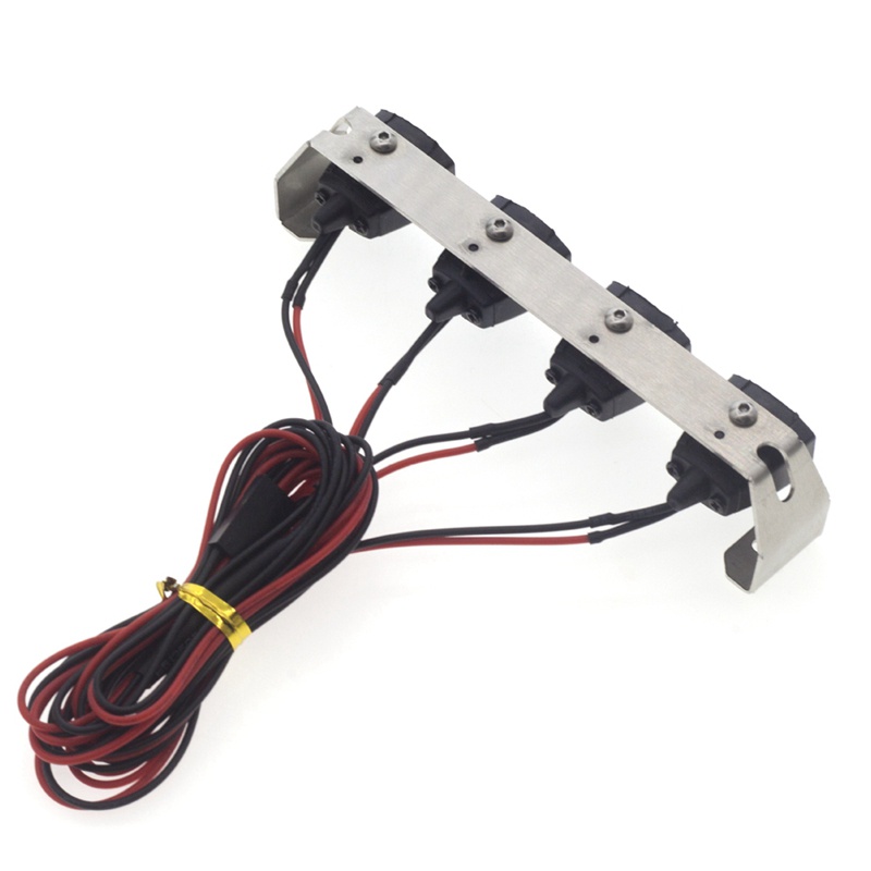 Thanh Đèn LED Gắn Nóc Xe Điều Khiển Từ Xa Axial SCX10 90046 Traxxas TRX4 D90 Tỉ Lệ 1 / 10