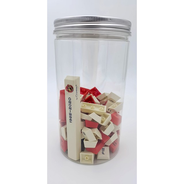 Set 119 Phím Cách PBT Họa Tiết Mario Dễ Thương Cho Bàn Phím Cơ