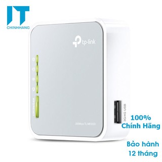 Bộ Phát WiFi Di Động Tp-Link MR3020 Chuẩn N 3G/4G - Hàng Chính Hãng