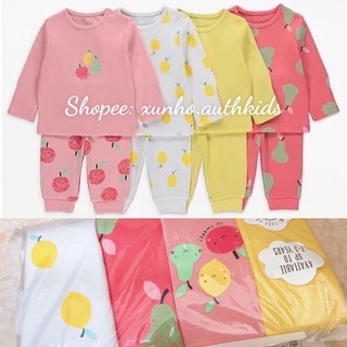 Xả kho set 4 bộ george dài tay auth bé gái