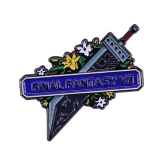 Final Fantasy VII Buster Cloud Pin Hoài Cổ Trò Chơi Trang Sức Kỷ Niệm Lâu Dài Chờ Đợi FF7 Làm Lại