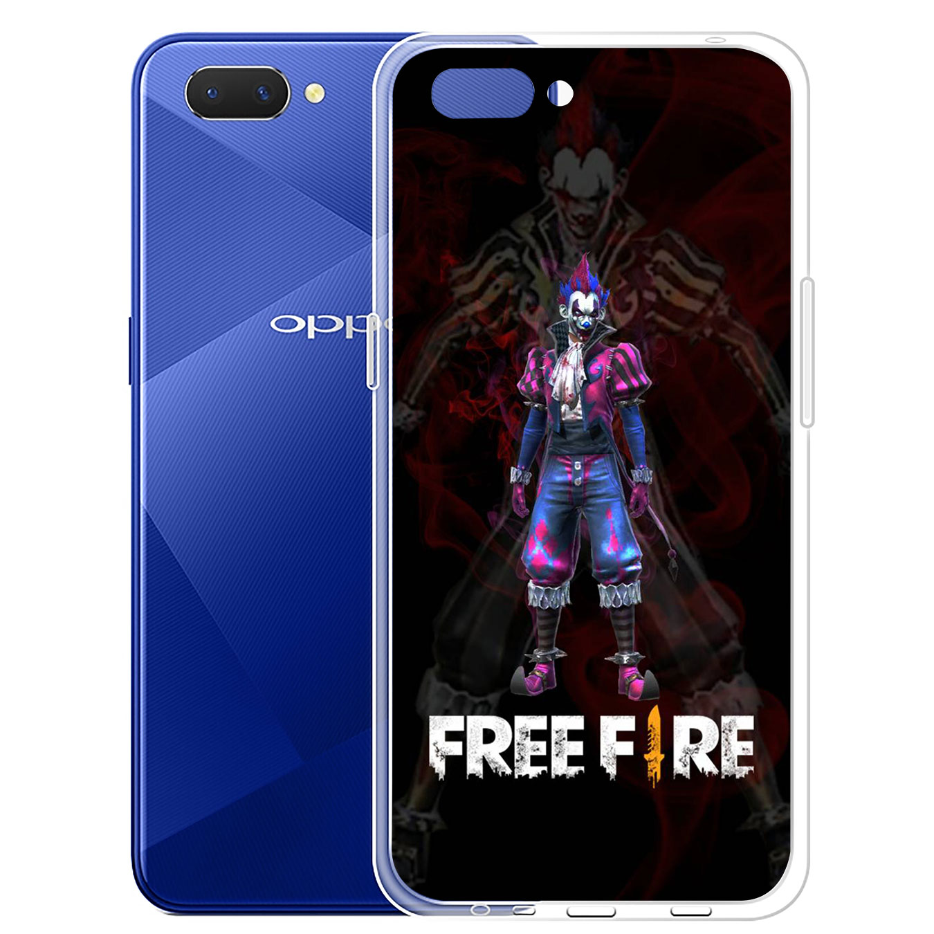 Ốp Điện Thoại Silicon Mềm Hình Máy Chơi Game Free Fire Cho Samsung Galaxy A71 A70 M20 A6 Plus A7 A8 A9 2018 A6 + S7 Edge