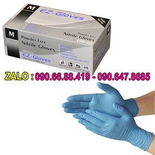 Găng tay y tế không bột Nitrile EZ Gloves - Găng tay y tế không bột EZ Gloves - Găng tay không bột Nitrile